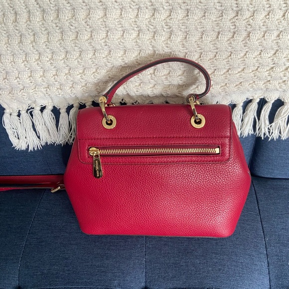 Michael Kors Red leather purse - Picture 6 of 6